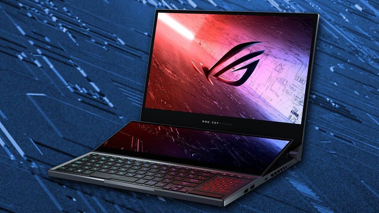 New Asus  ROG  Gaming Laptop Is a Dual Screen  Monster 